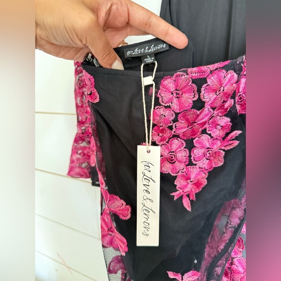 For Love and Lemons Temecula Cut Out Embroidered Lace Maxi Dress - Picture 13 of 15